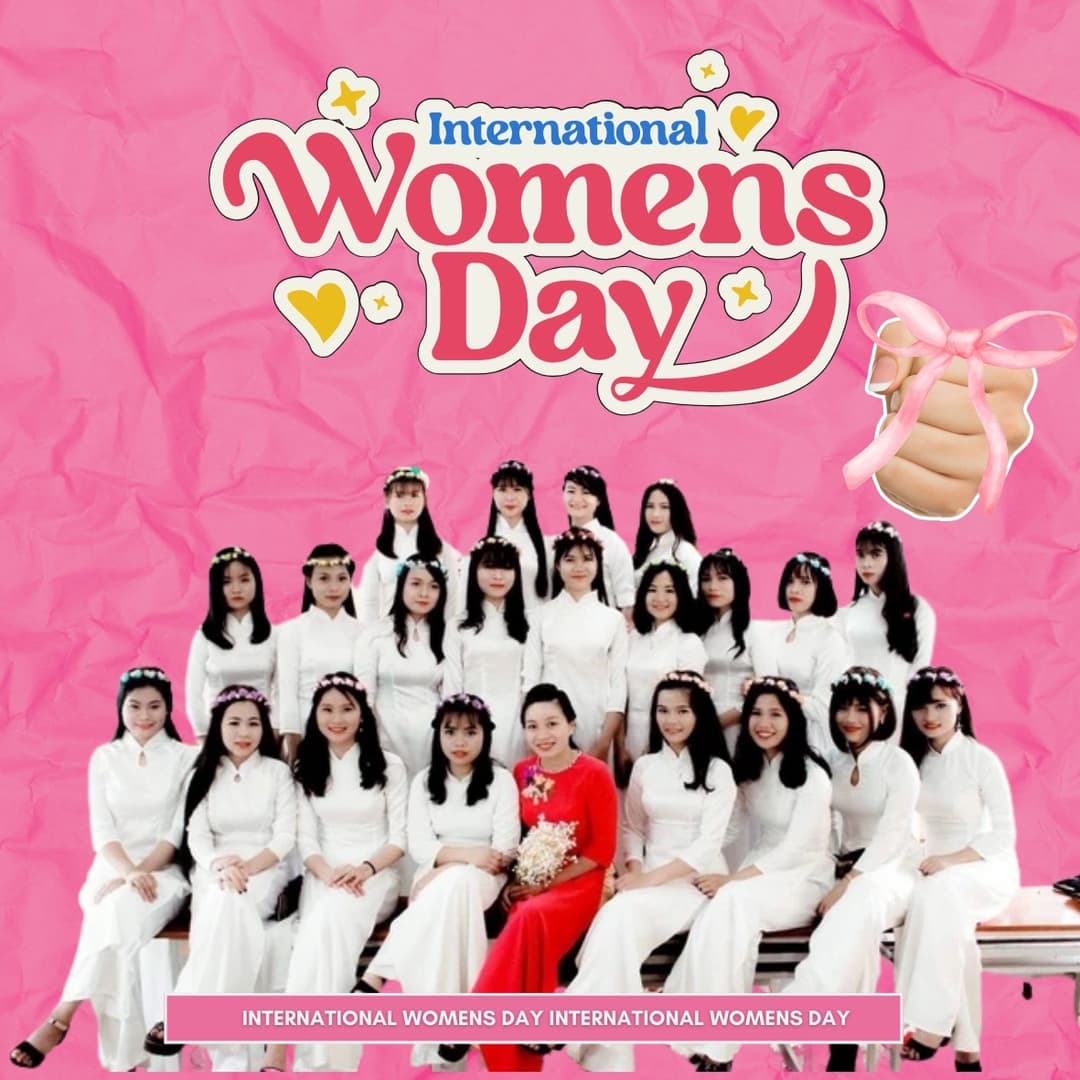 Thiệp kẹo 8/3 Quốc tế Phụ nữ